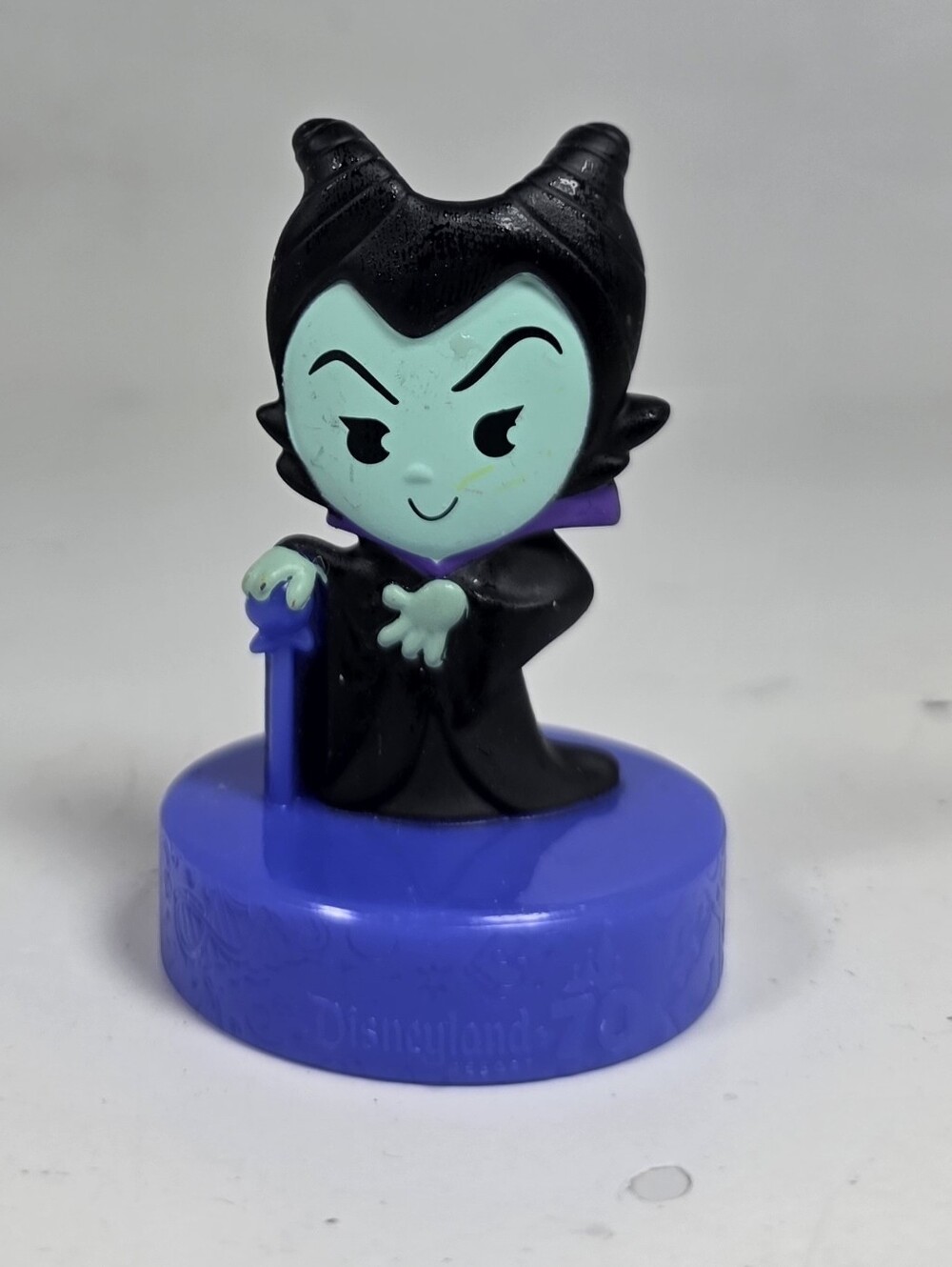 Disney Villain Mini Figure - Maleficent Style (Black, Purple, Green)